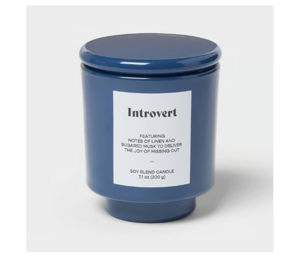 Lidded Jar Candle Introvert 7.1oz - Room Essentials™